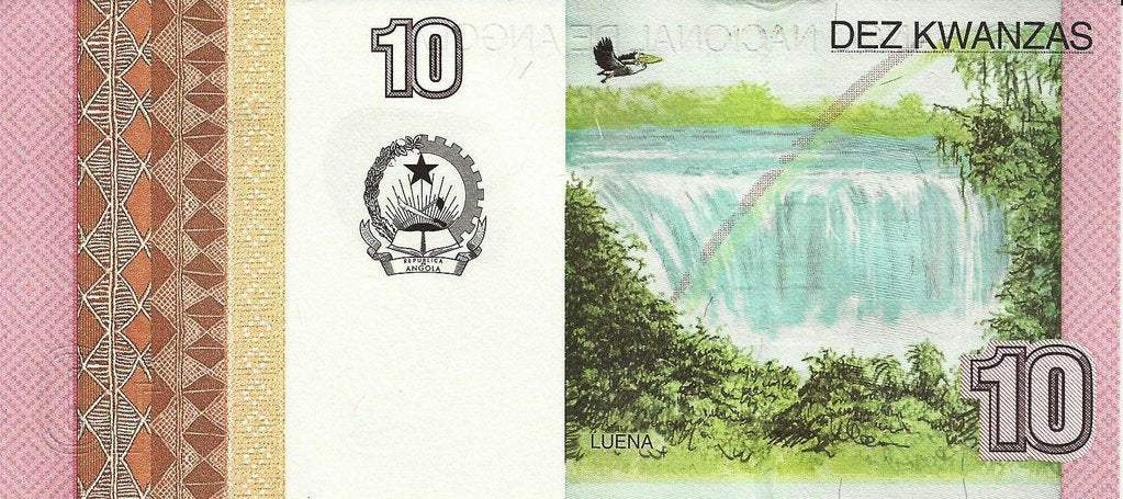 Angola - 10 Kwanzas 2012 (# 151b)