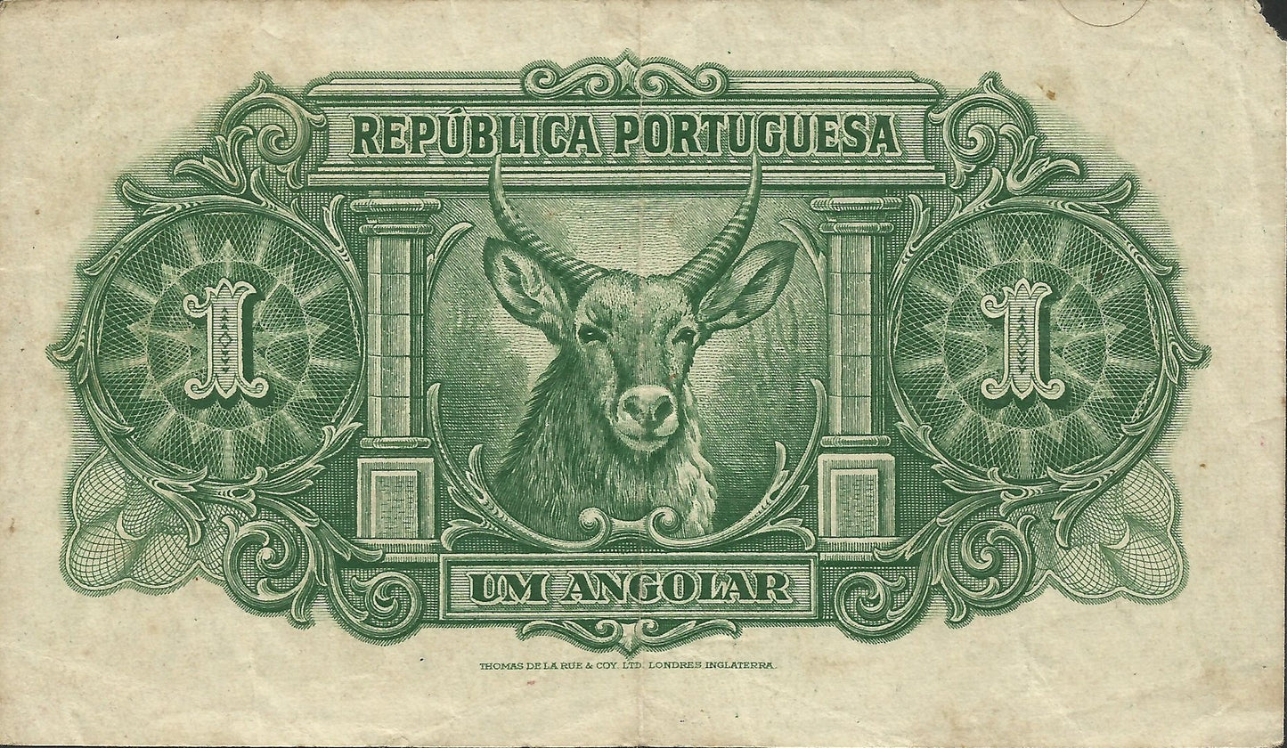Angola - 1 Angolar 1942 (# 68)