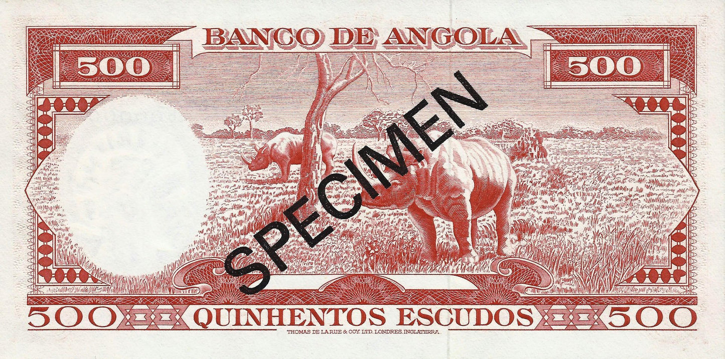 Angola - 500$00 1970 (# 97s)
