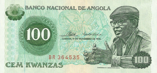 Angola - 100 Kwanzas 1976 (# 111)