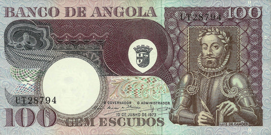 Angola - 100$00 1973 (# 106)