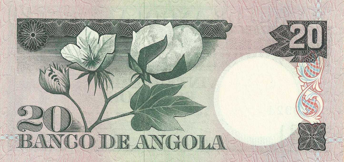 Angola - 20$00 1973 (# 104)