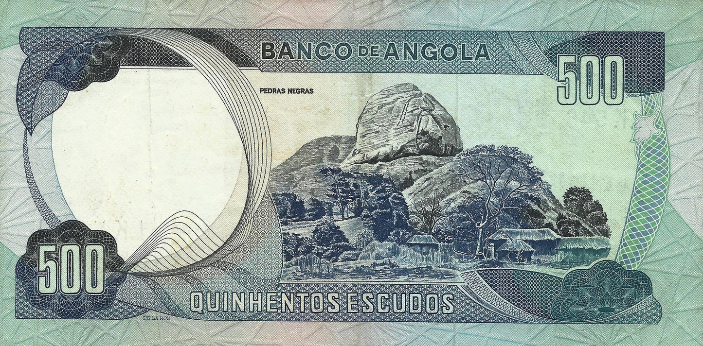Angola - 500$00 1972 (# 102)