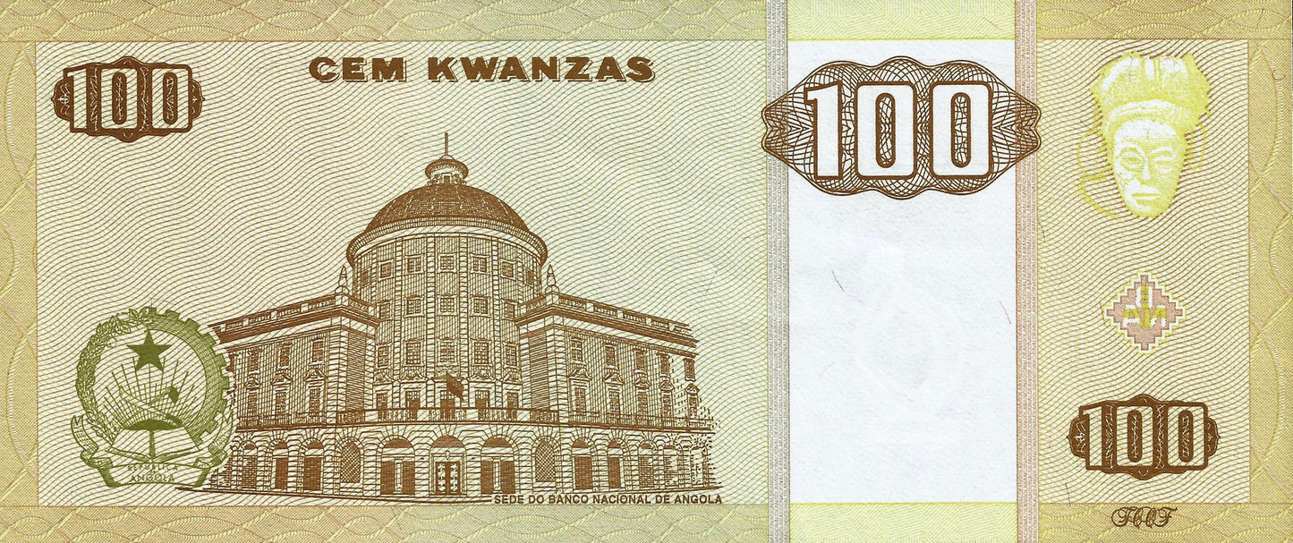 Angola - 100 Kwanzas 2011 (# 147b)