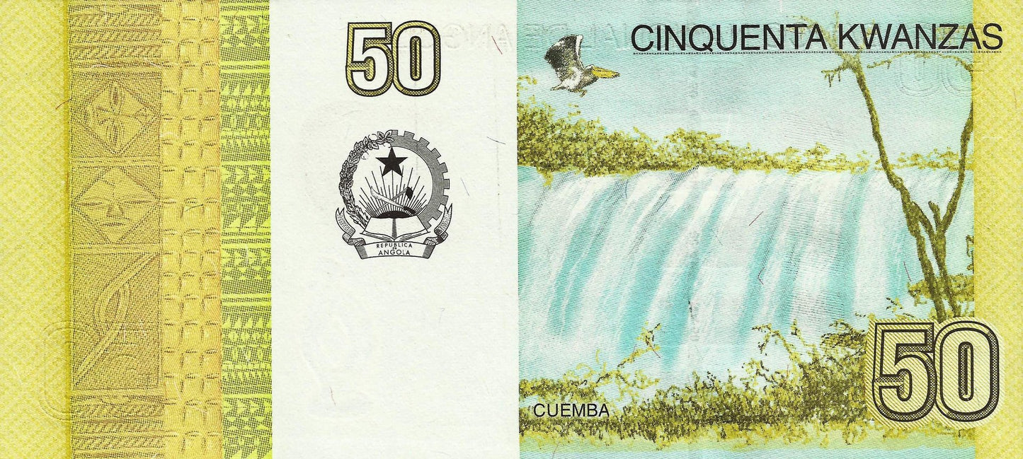 Angola - 50 Kwanzas 2012 (# 152)