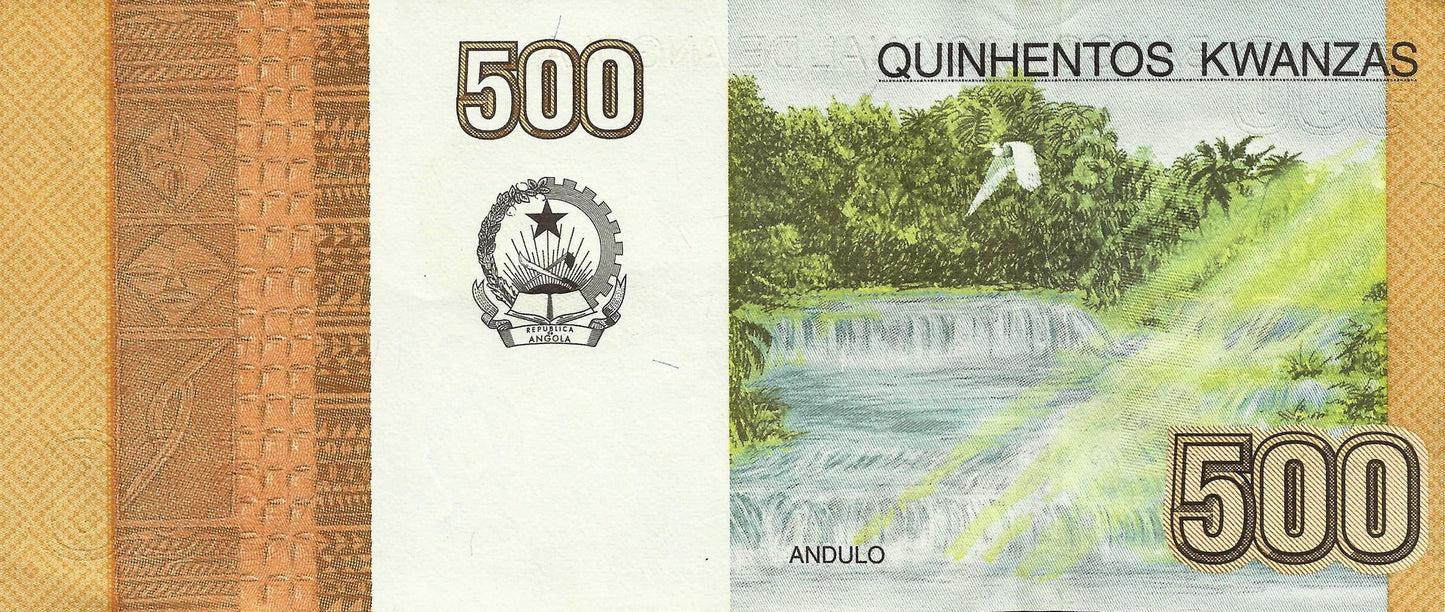 Angola - 500 Kwanzas 2012 (# 155)
