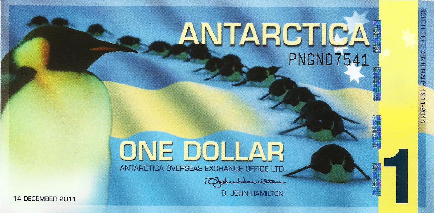 Antartica - 1 Dolar 2011 (# Nl 28)