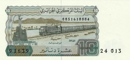 Argelia - 10 Dinares 1983 (# 132a)