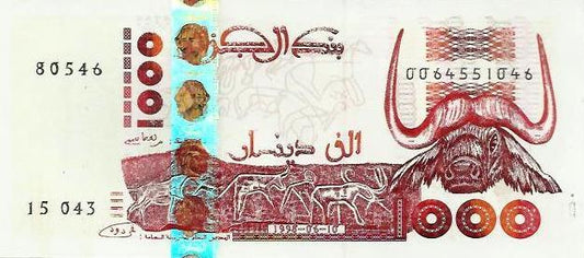 Argelia - 1000 Dinares 1998 (# 142b)