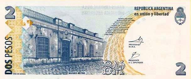Argentina - 2 Pesos 2002 (# 352)
