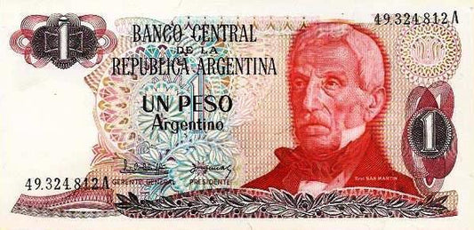 Argentina - 1 Peso 1983 (# 311)
