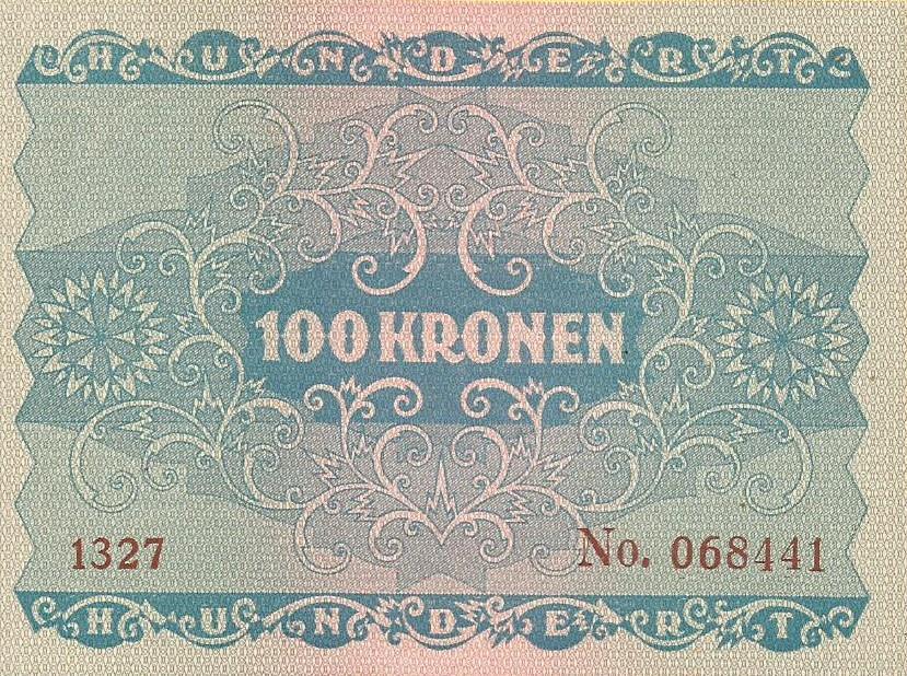 Austria - 100 Kronen 1922 (# 77)