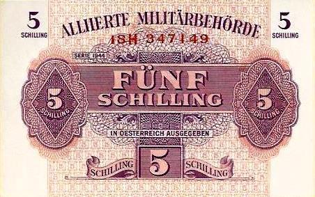 Austria - 5 Schillings 1944 (# 105)