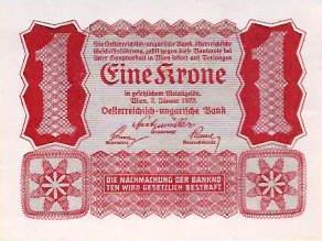 Austria - 1 Krone 1922 (# 73)