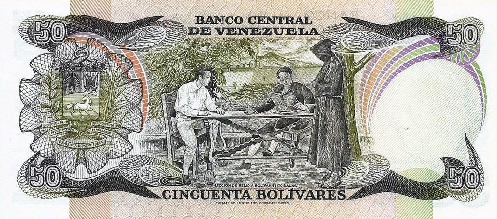 Venezuela - 50 Bolivares 1981 (# 58a)