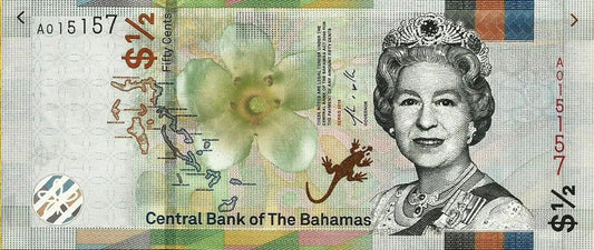 Bahamas - 1/2 Dolar 2019 (# 76a)