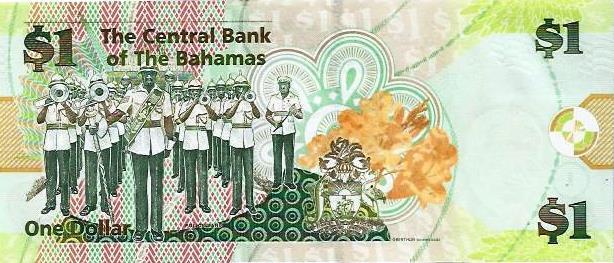 Bahamas - 1 Dolar 2008 (# 71)