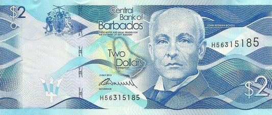 Barbados - 2 Dolares 2013 (# 73)