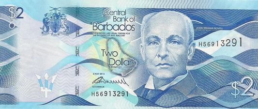 Barbados - 2 Dolares 2013 (# 73)
