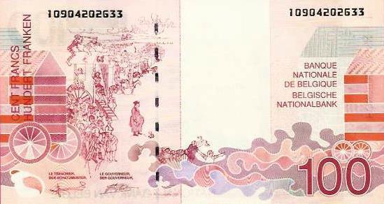 Belgica - 100 Francos 1995 (# 100)