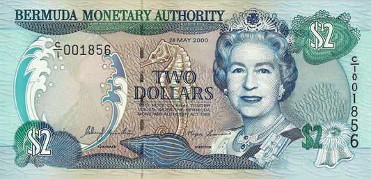 Bermudas - 2 Dolares 2000 (# 50a)