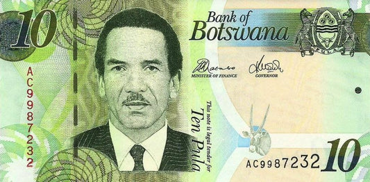 Botswana - 10 Pula 2014 (# 30d)