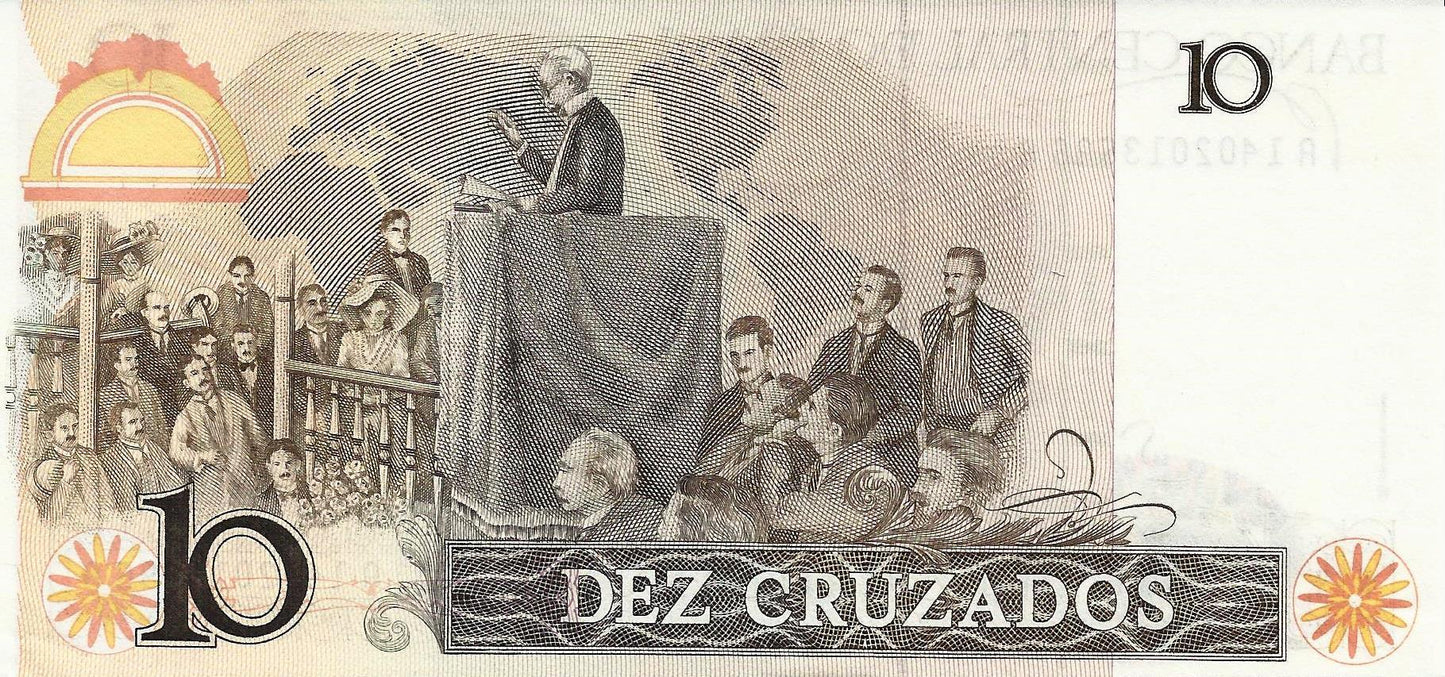Brasil - 10 Cruzados 1987