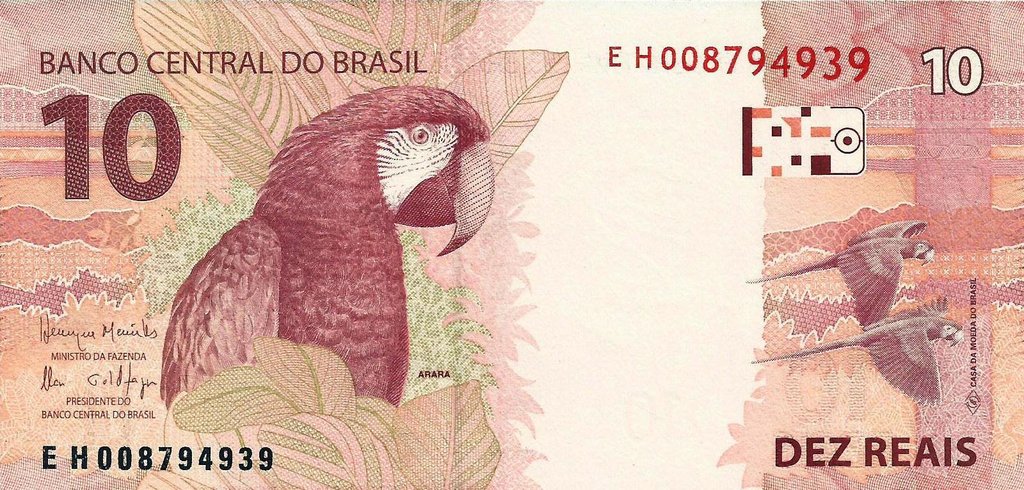 Brasil - 10 Reais 2016 (# 254c)