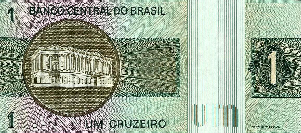 Brasil - 1 Cruzeiro 1970 (# 191Aa)