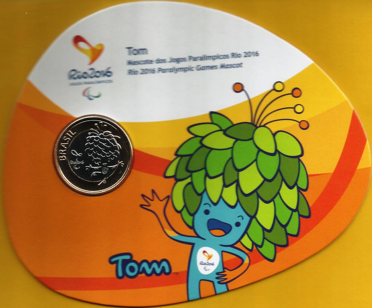 Brasil - 1 Real 2016 (Tom)
