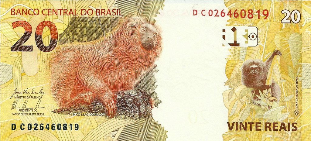 Brasil - 20 Reais 2015 (# 255b)
