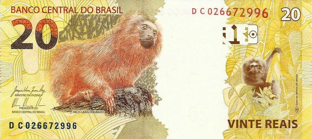 Brasil - 20 Reais 2015 (# 255b)