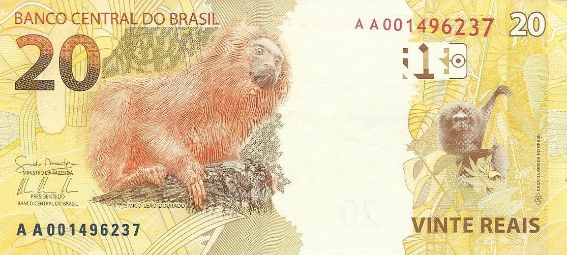 Brasil - 20 Reais 2012 (# 255a)