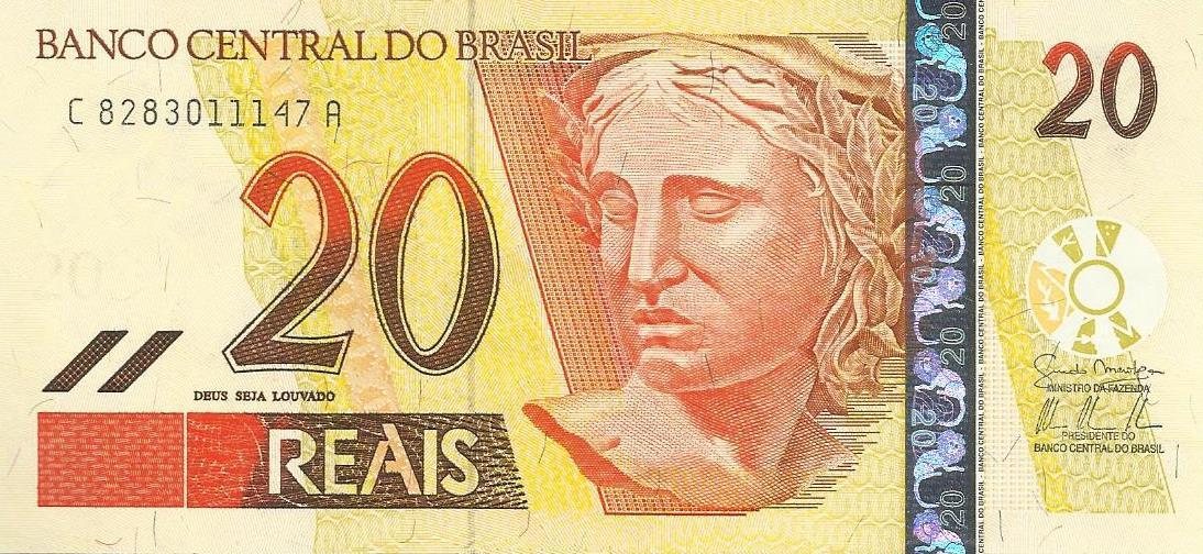 Brasil - 20 Reais 2010 (# 250g)