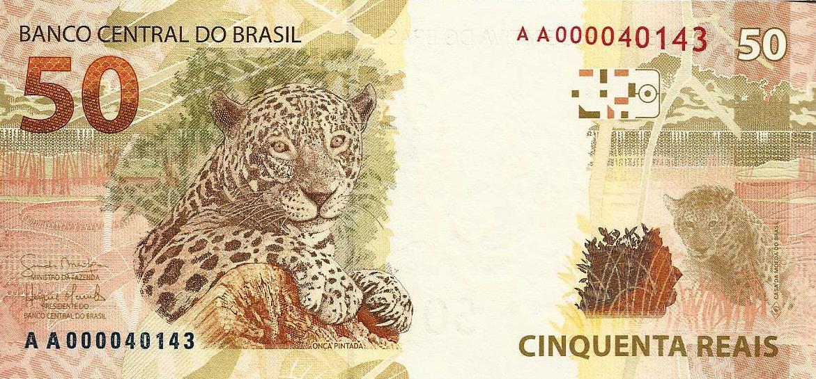Brasil - 50 Reais 2010 (# 256a)