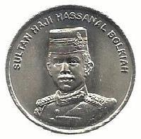 Brunei - 20 Sen 2005 (Km# 37)