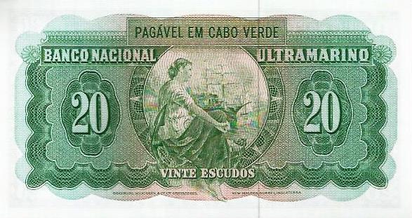 Cabo Verde - 20$00 1972 (# 52)
