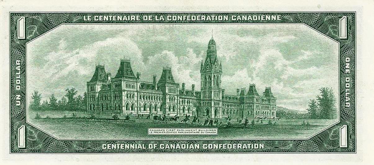 Canada - 1 Dolar 1967 (# 74b)