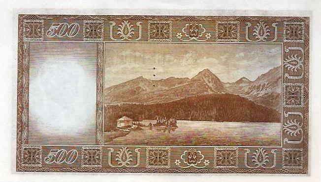 Checoslovaquia - 500 Korun 1946 (# 73s)