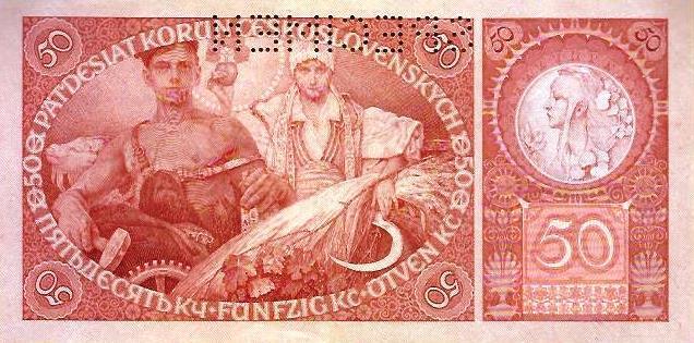 Checoslovaquia - 50 Korun 1929 (# 22s)
