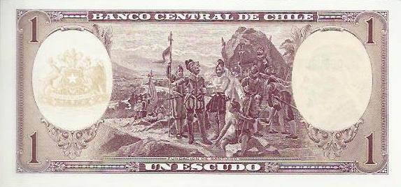 Chile - 1 Escudo 1964 (# 136)