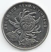 China - 1 Yuan 2009 (Km# 1212)