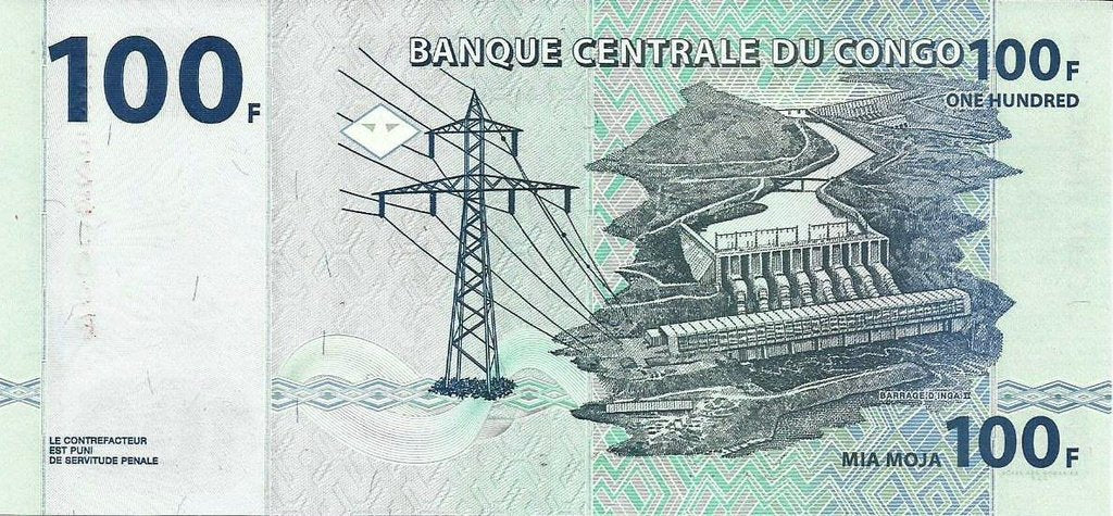 Congo - 100 Francos 2013 (# 98)