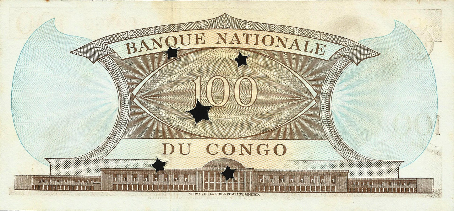 Congo - 100 Francos 1964 (# 6)