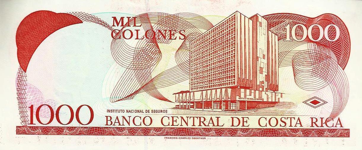 Costa Rica - 1000 Colones 2005 (# 264f)