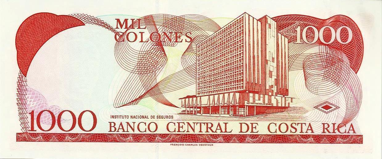 Costa Rica - 1000 Colones 2004 (# 264e)