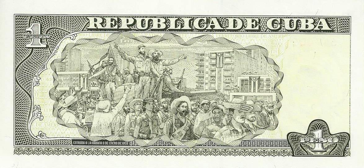 Cuba - 1 Peso 2008 (# 128c)