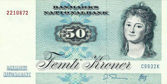 Dinamarca - 50 Kroner 1993 (# 50j)