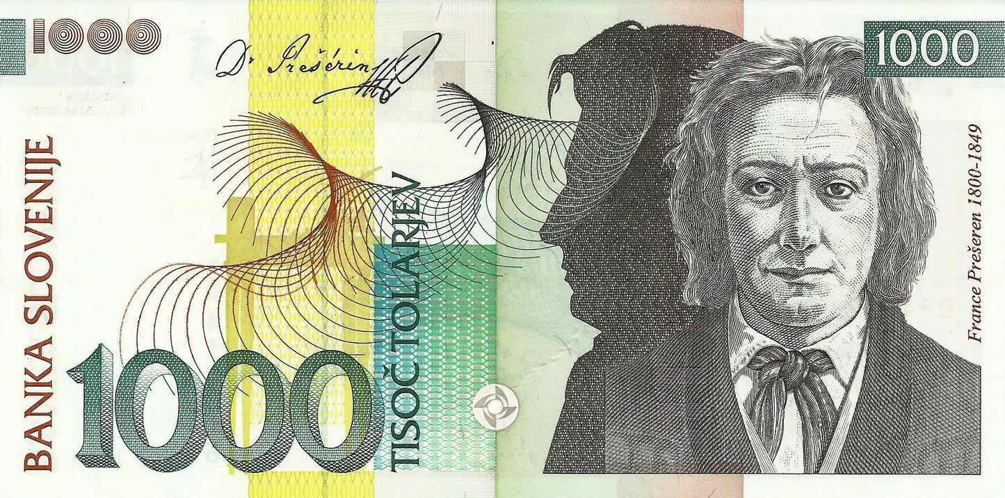Eslovenia - 1000 Tolarjev 2005 (# 32c)