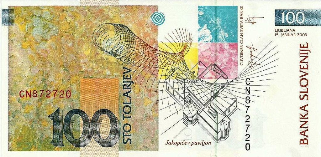 Eslovenia - 100 Tolarjev 2003 (# 31a)